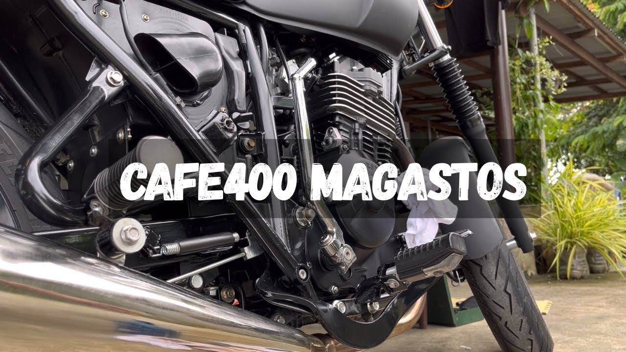 HOW TO CHANGE OIL CAFE400 | LOLOMAX