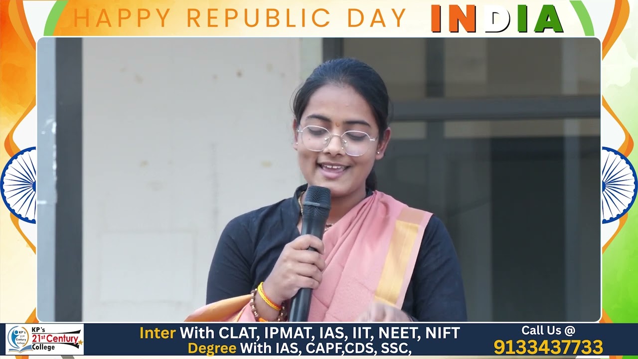 Republic day | Sucheta Kripalani | KP's 21st Century College