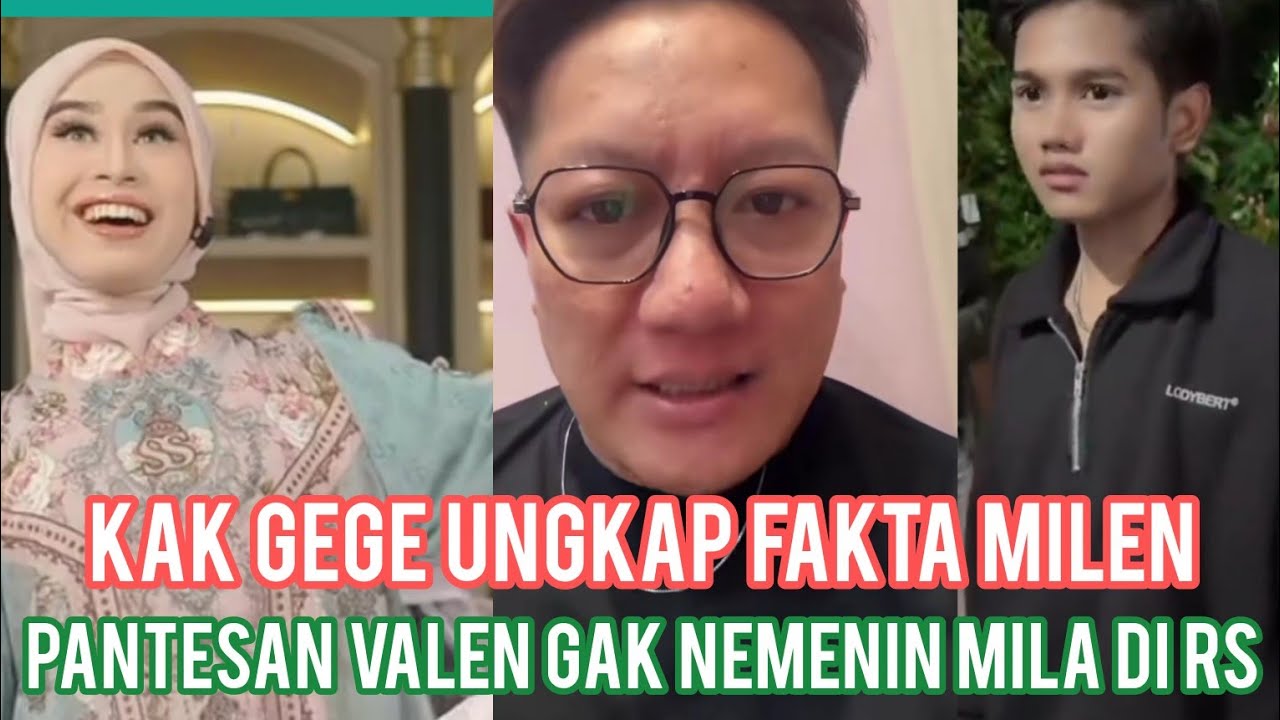 TERUNGKAP ALASAN VALEN PAMEKASAN TIDAK JENGUK MILA SAAT DIRAWAT DI RS. 