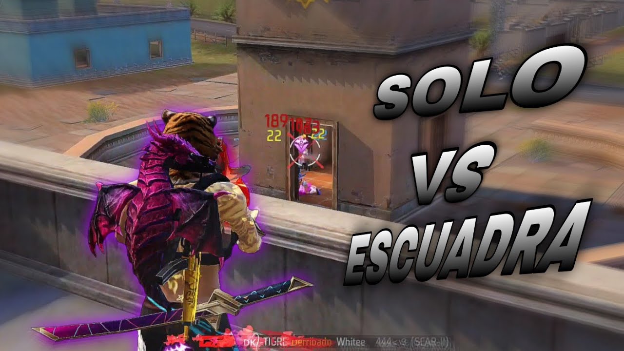 TIGRE BLANCO Solo vs Escuadra