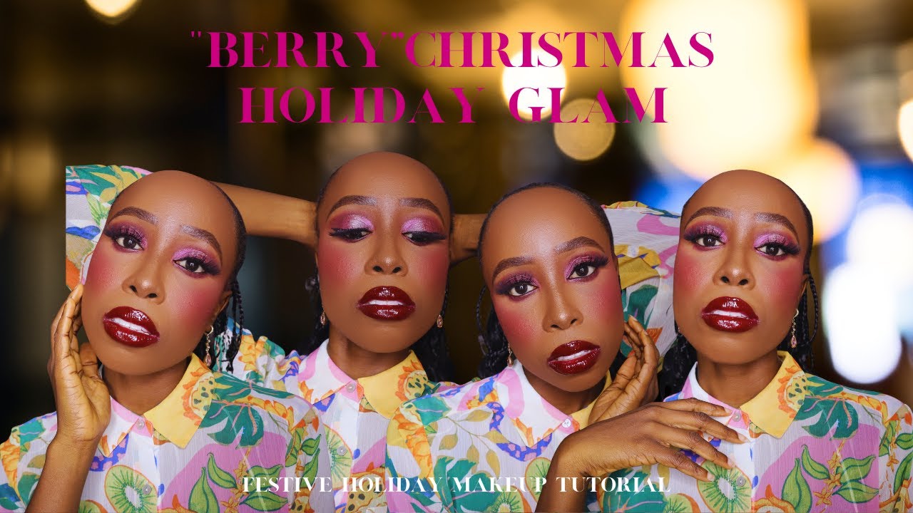 SMOKEY BERRY HOLIDAY MAKEUP LOOK | A MUST-TRY CHRISTMAS GLAM TUTORIAL