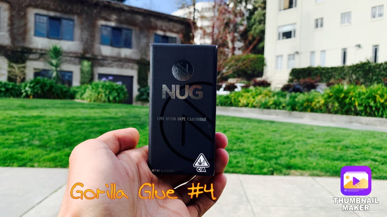 Gorilla Glue #4 Live Resin Cartridge Review (NUG)