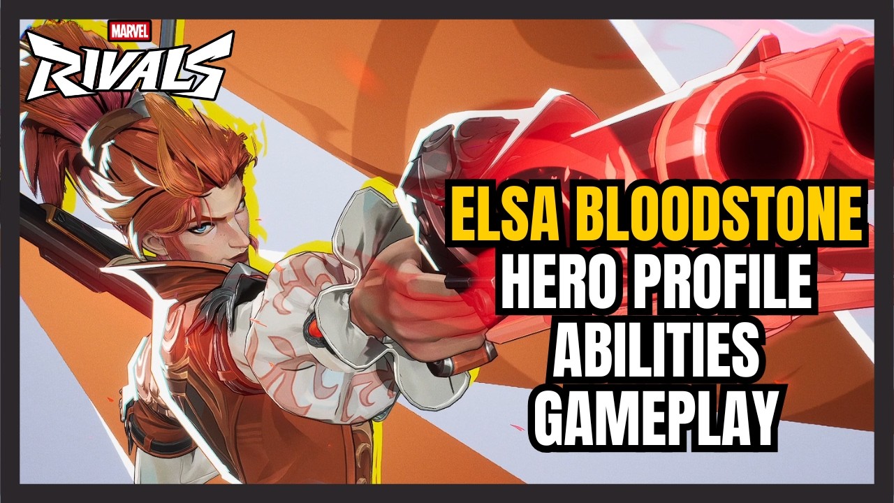Elsa Bloodstone Hero Profile Abilities Lore and Gameplay | Marvel Rivals | Season 6.5 Early Access