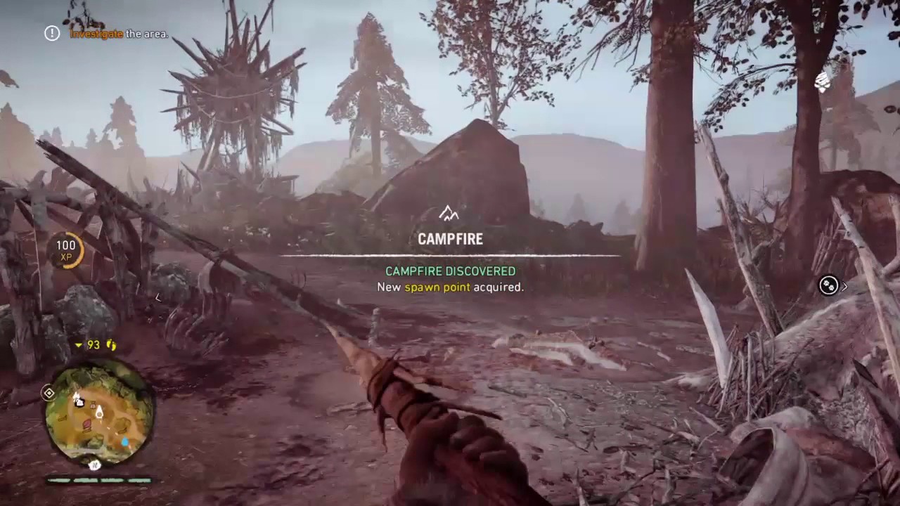 Far Cry Primal Walkthrough Gameplay Part 9 - Bloodfang Sabertooth Hunt (PS4)