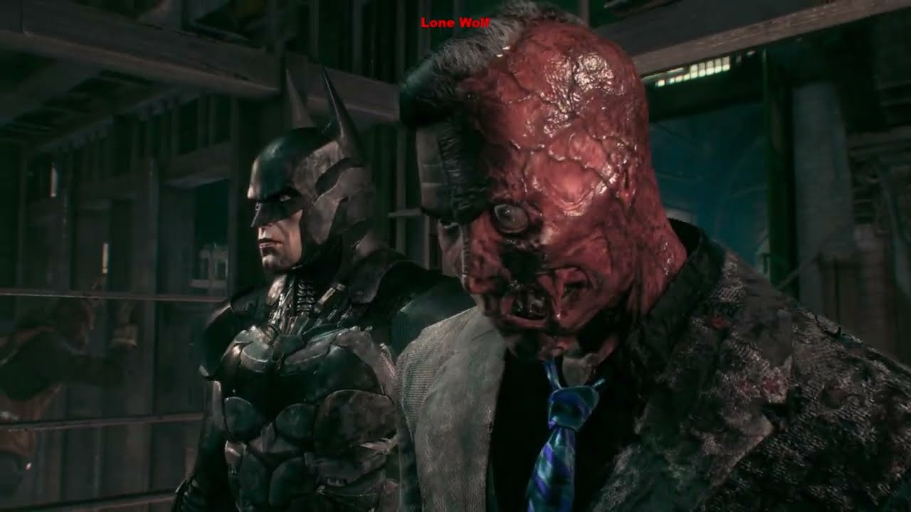 ДВУЛИКИЙ ПРОТИВ БЭТМЕНА Двуликий Бандит Побочная история Batman Arkham Knight #58