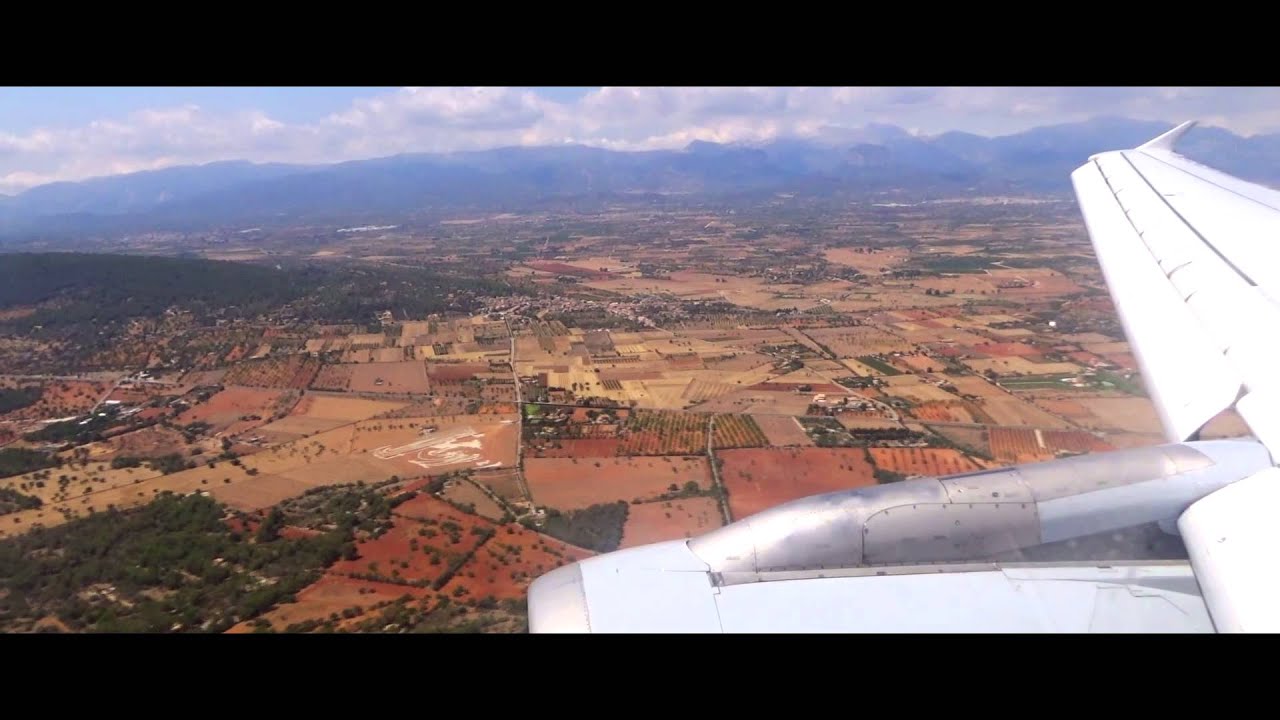 Germanwings A320 Landing Palma de Mallorca (D-AIPX)