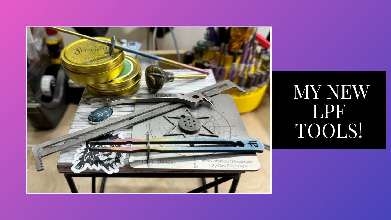 Unboxing Lion Punch Forge’s Masterful Tools | Exploring Titanium Tools in Jewelry Crafting!