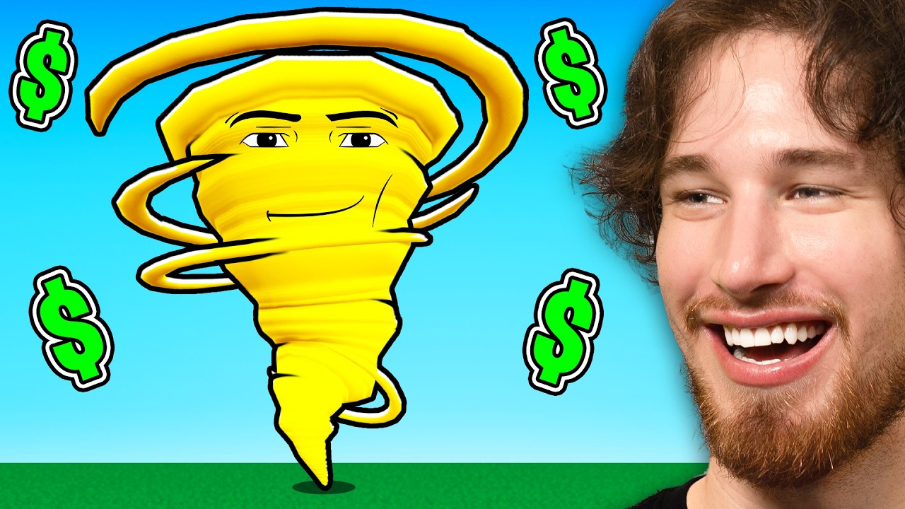 Spending ROBUX To Become BIGGEST Tornado!