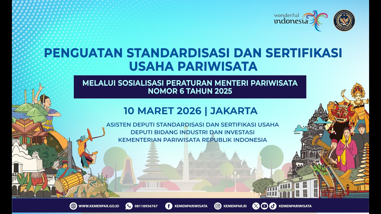 Sosialisasi Peraturan Menteri Pariwisata No.6 Tahun 2025