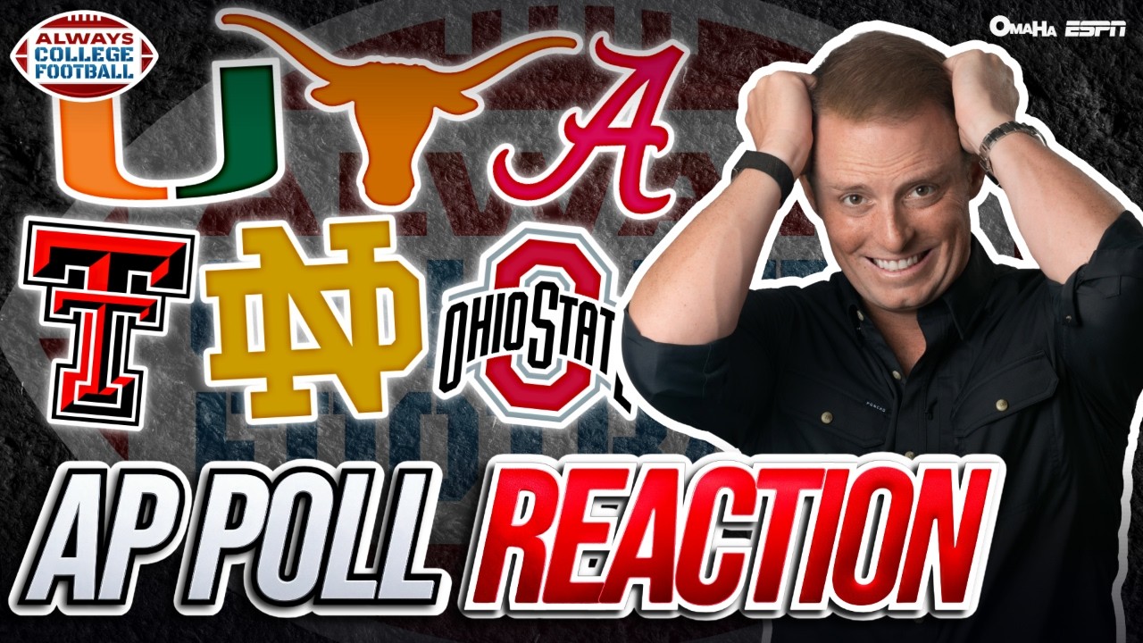 AP Poll REACTION + Camp Questions at Ohio St, Alabama & more | Always College Football