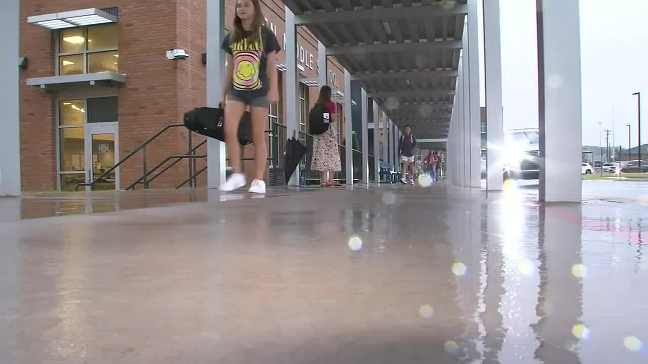 Students return to school in Anderson