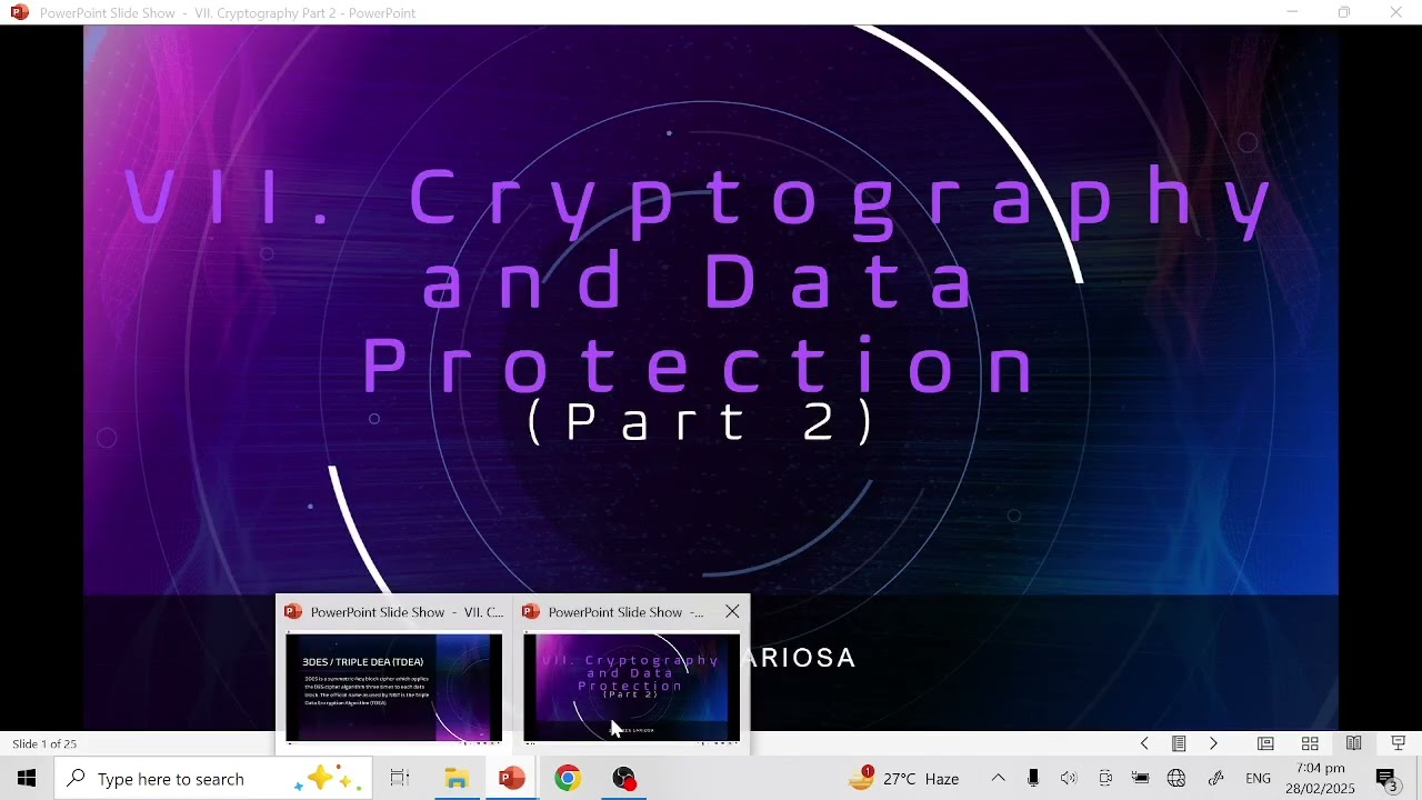 Cryptography and Data Protection