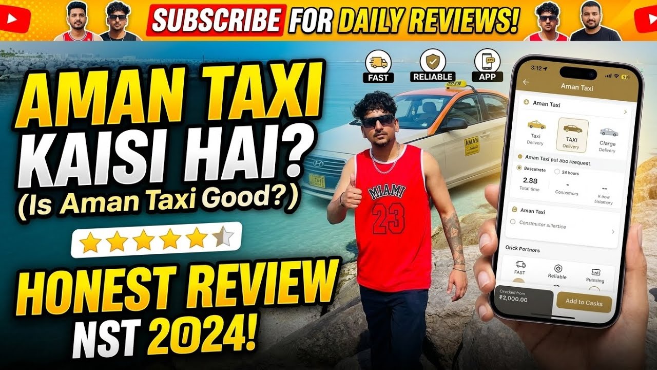 AMAN TAXI SHARJAH INFORMATION VIDEOS
