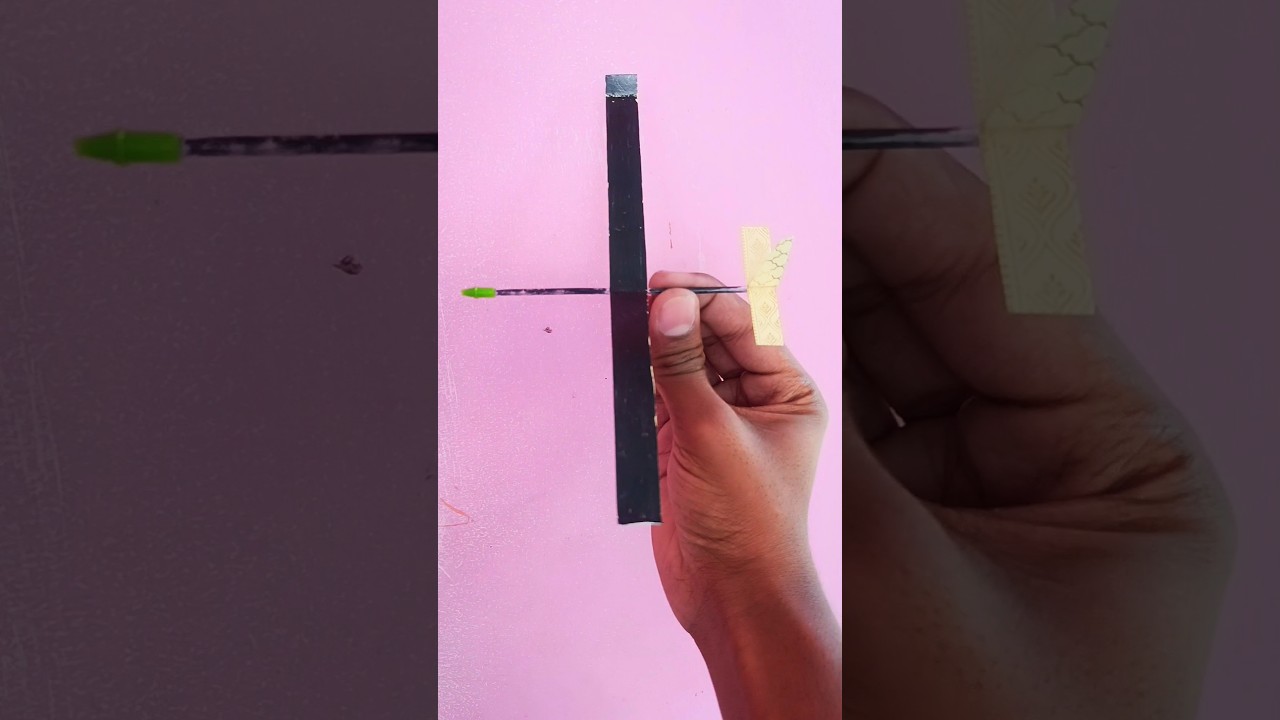 Glider Plane from pen refill || Homemade plane from refill #SUBSCRIBE #shorts