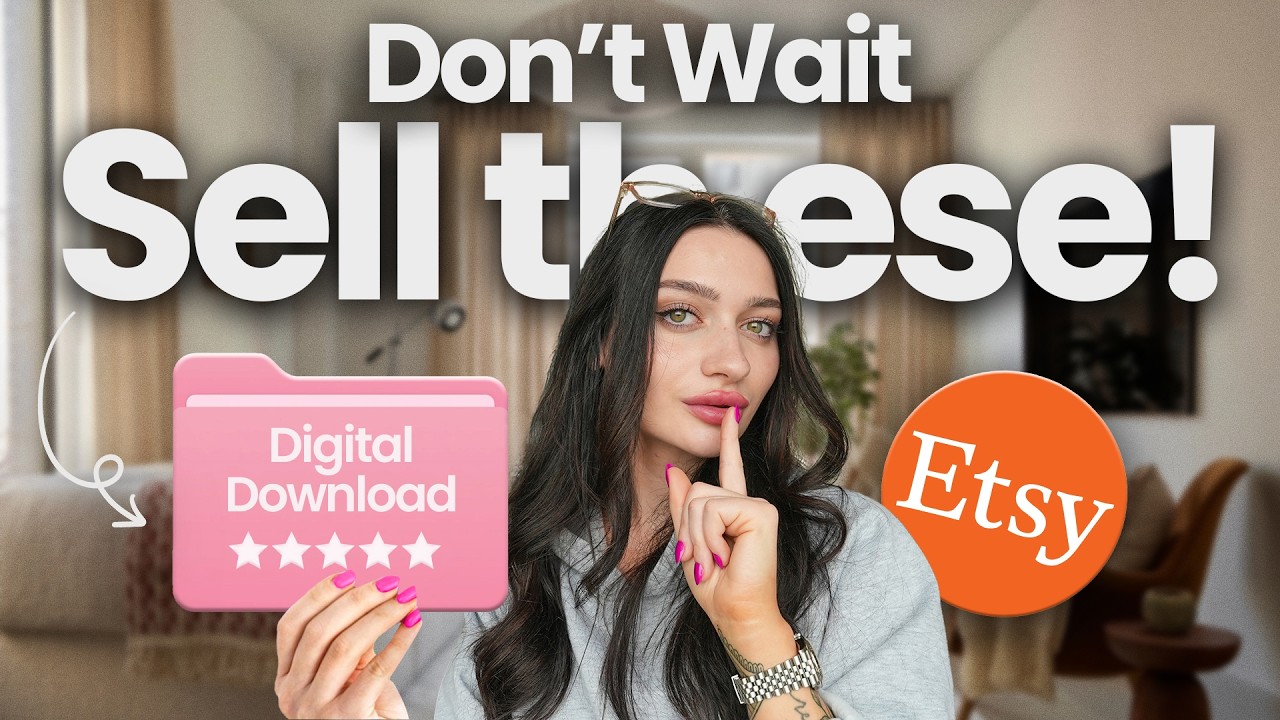 5 высокодоходных ненасыщенных цифровых товаров для продажи на Etsy (для начинающих)
