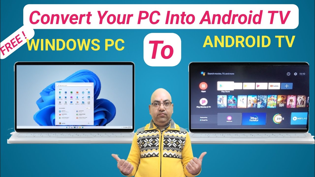 Transform Your PC into an Android TV | Easy DIY Tutorial