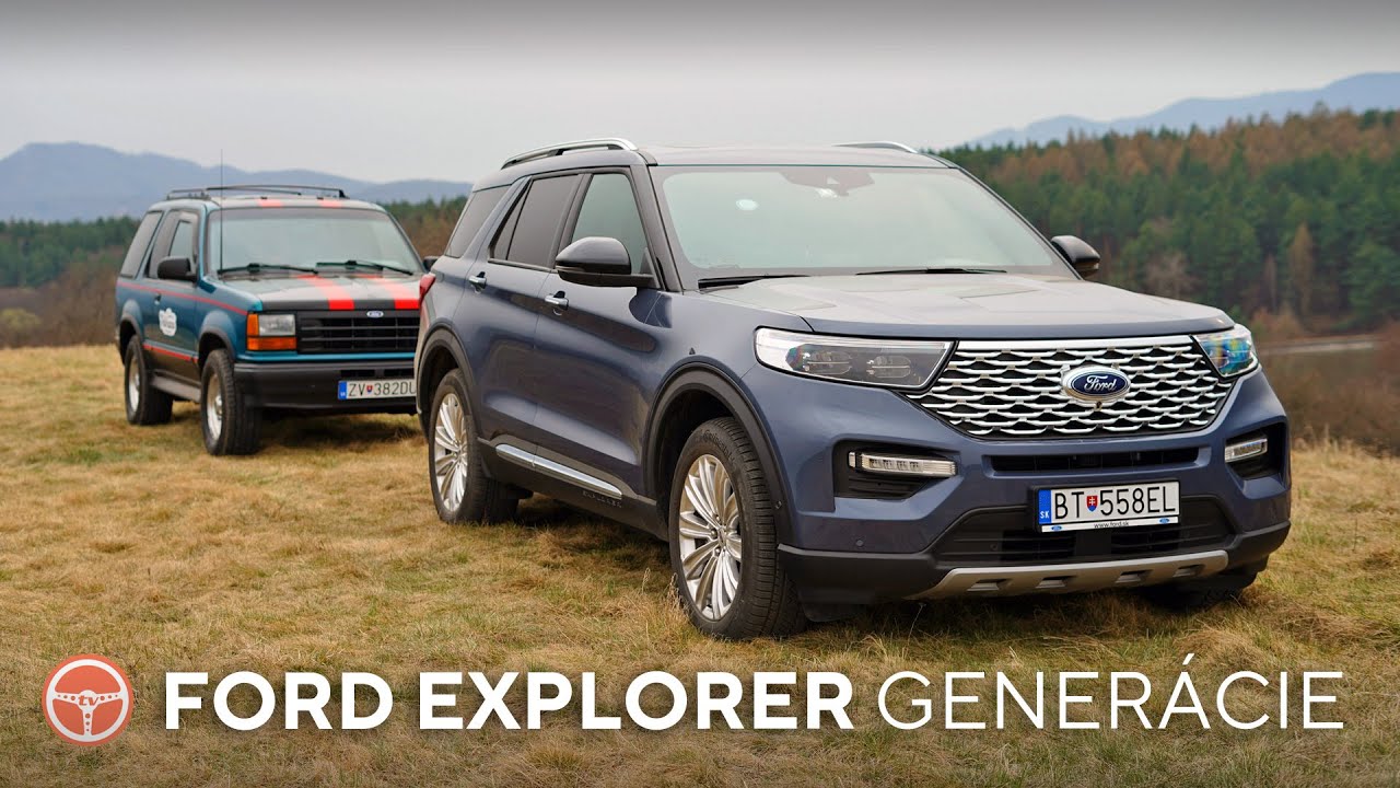 Porovnanie Ford Explorer 1. a 6. generácie - volant.tv test