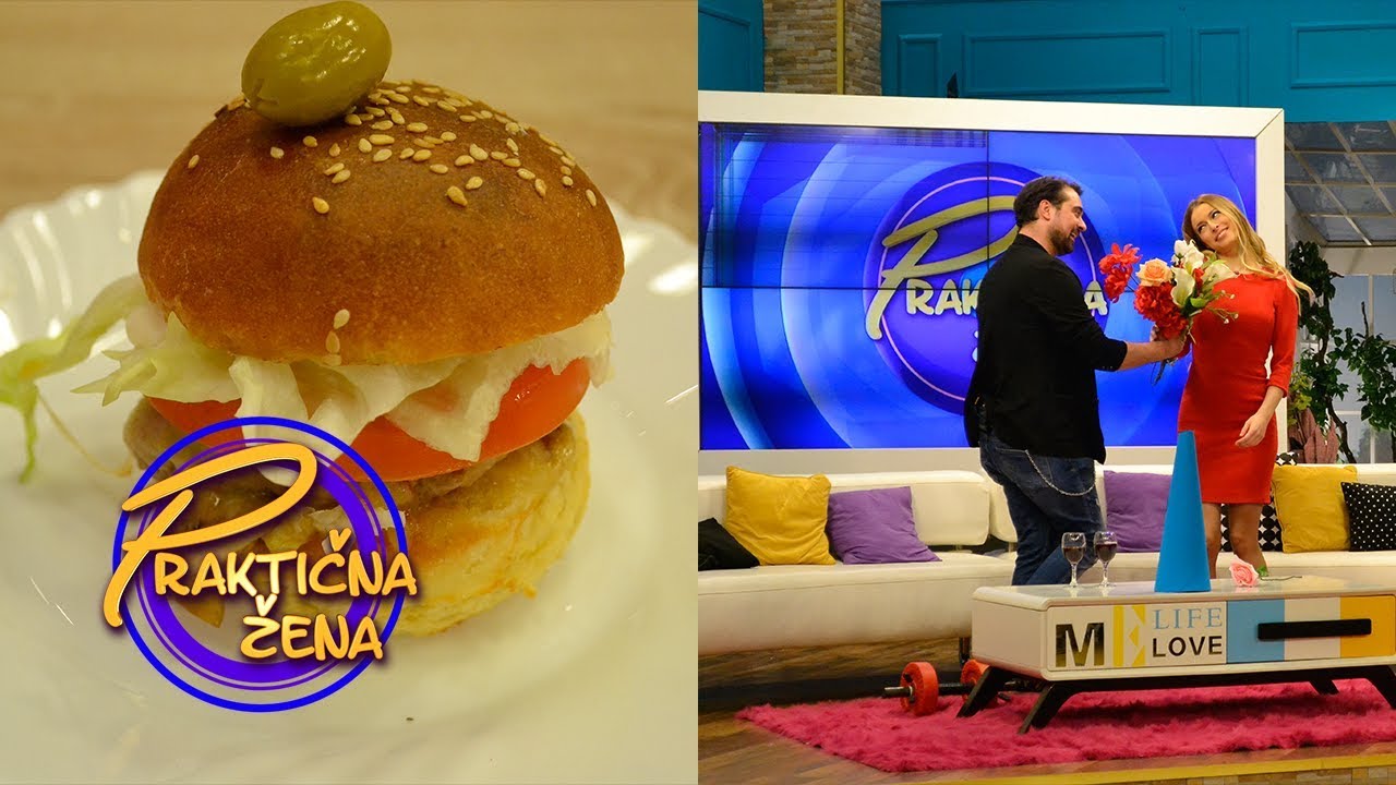 Praktična žena - 1. Burgeri iz snova 2. Saveti za dobar brak – Stefan i Danijela Buzurović