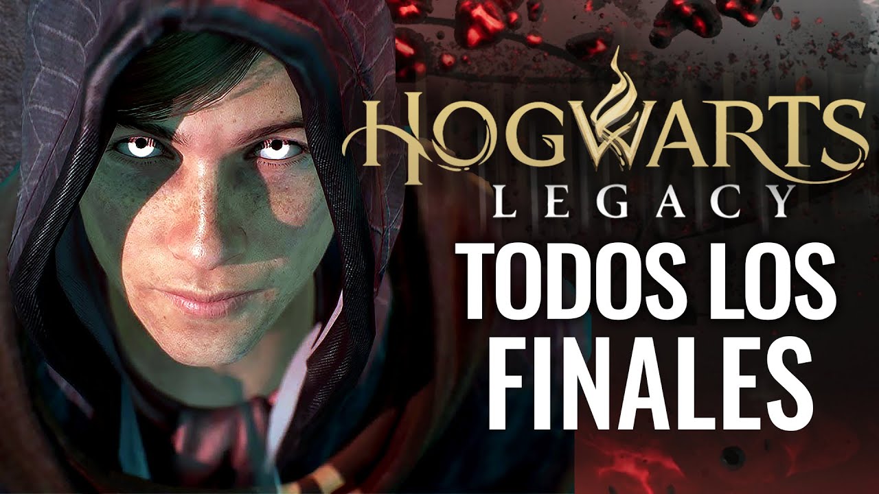 TODOS LOS FINALES EXPLICADOS HOGWARTS LEGACY + SECRETO