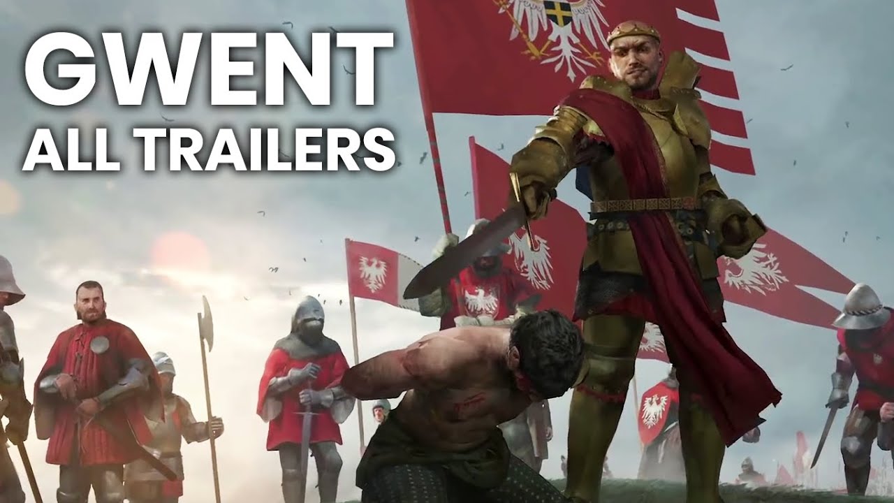 GWENT: The Witcher Card Game - All Cinematic Trailers (1080p)