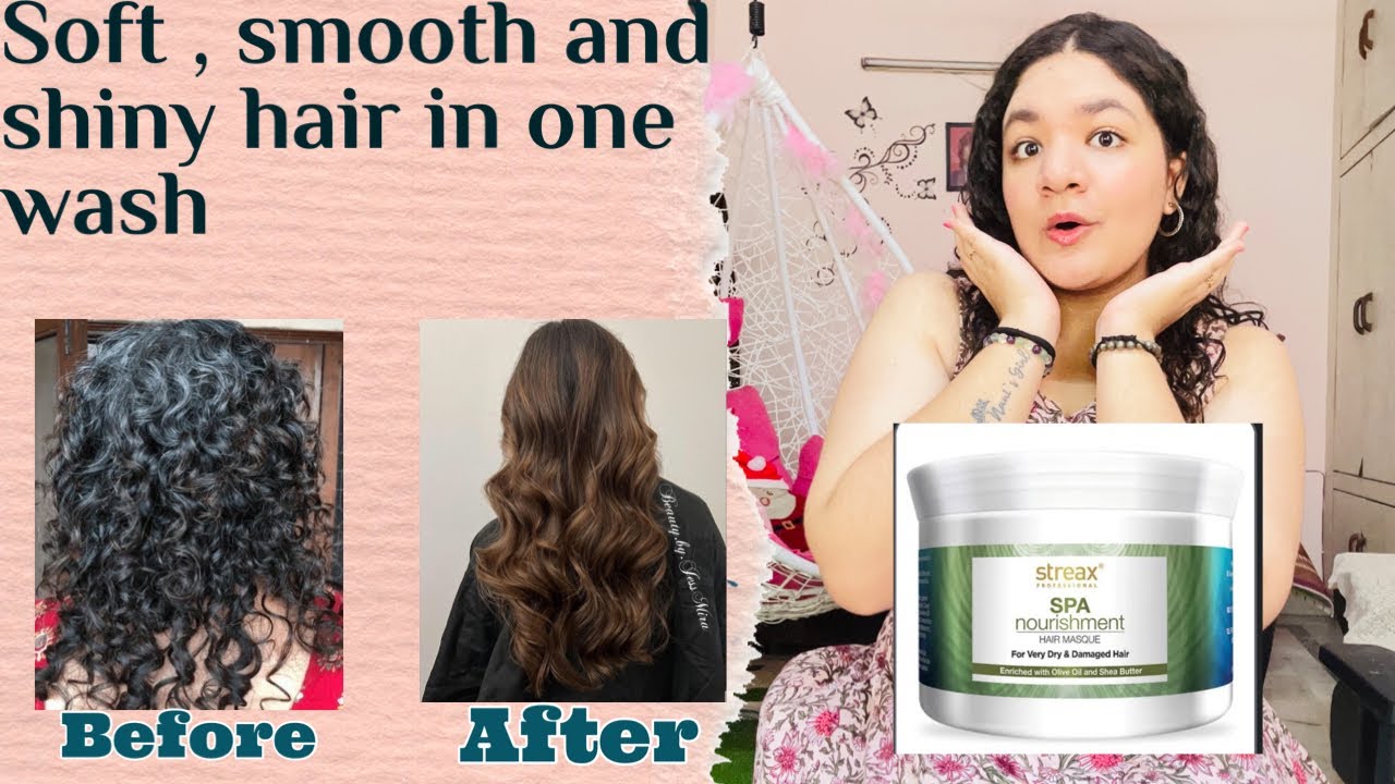 Streax spa nourishment hair masque honest review