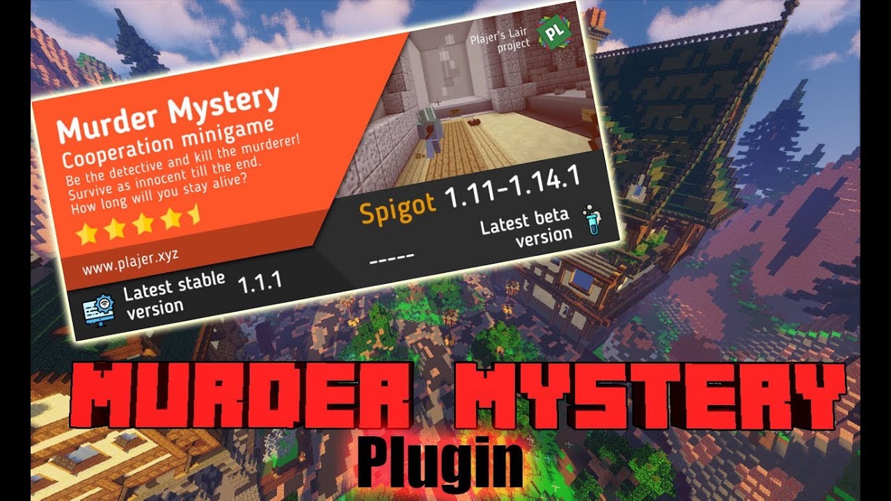 Minecraft Murder Mystery Plugin