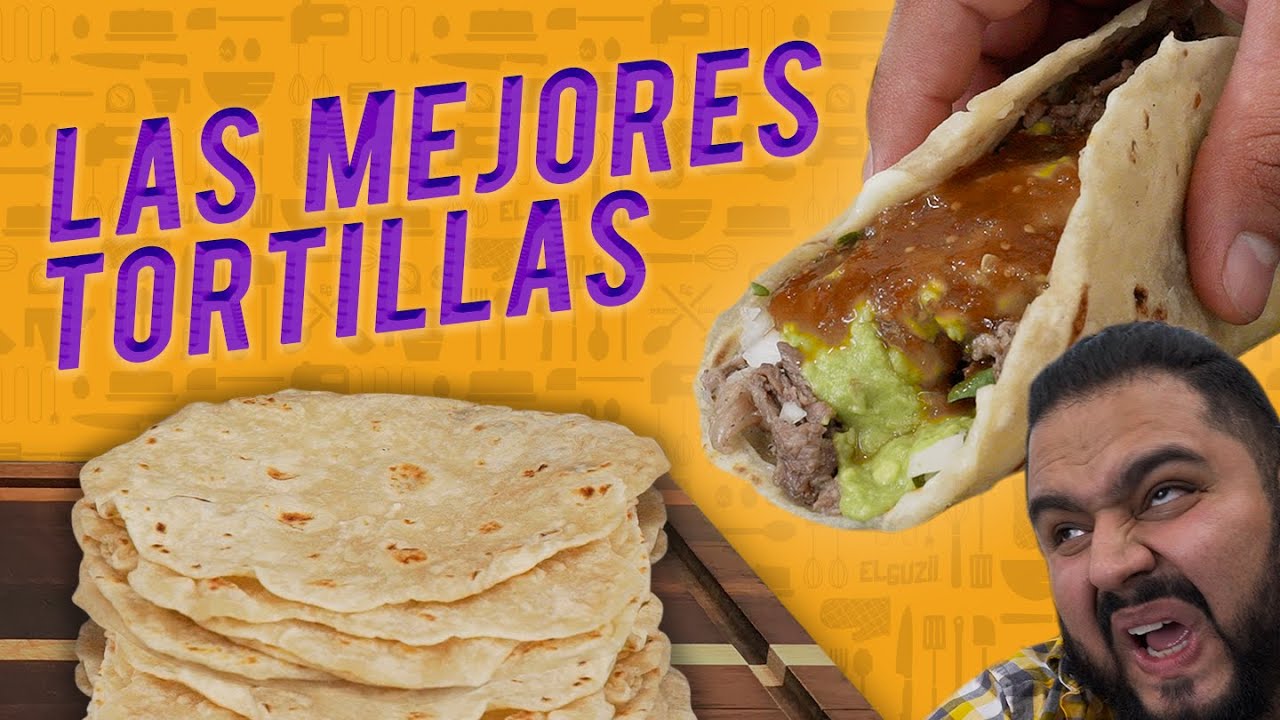 TORTILLAS de HARINA en CUARENTENA  EL GUZII