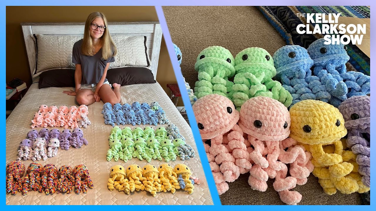 North Carolina Teen Crochets Jellyfish For NICU Babies
