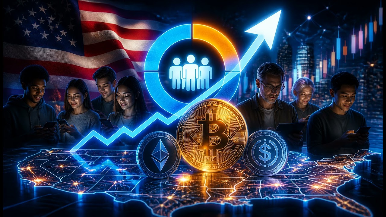 10% Amerykan&oacute;w sięgnęło po krypto w 2025