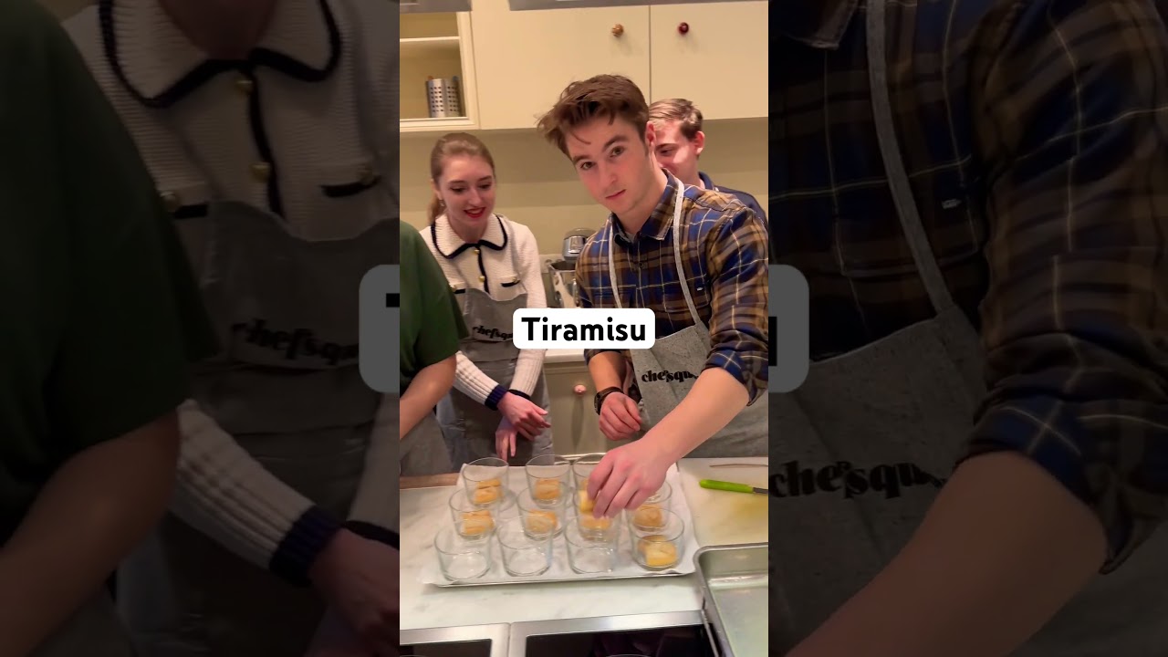 Cooking class with Stevenson University students in Lyon