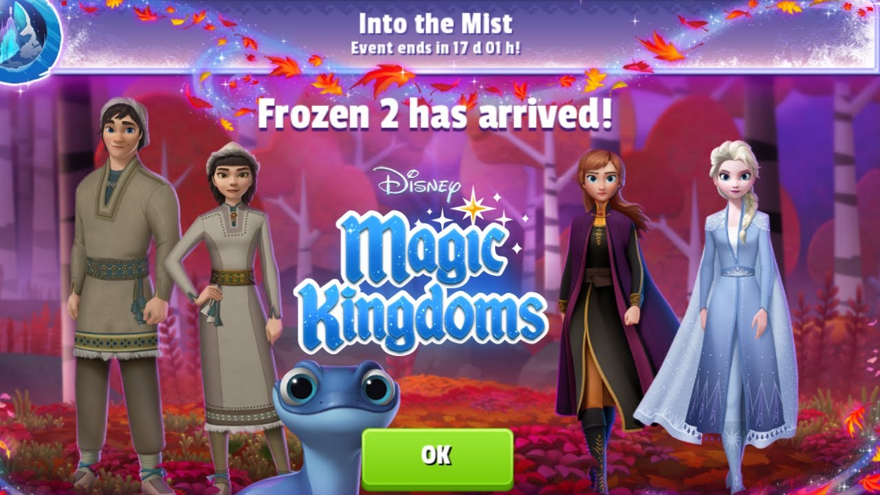 Frozen 2 is here!| Unlocked Anna's Travel Costume| Disney Magic Kingdoms Game