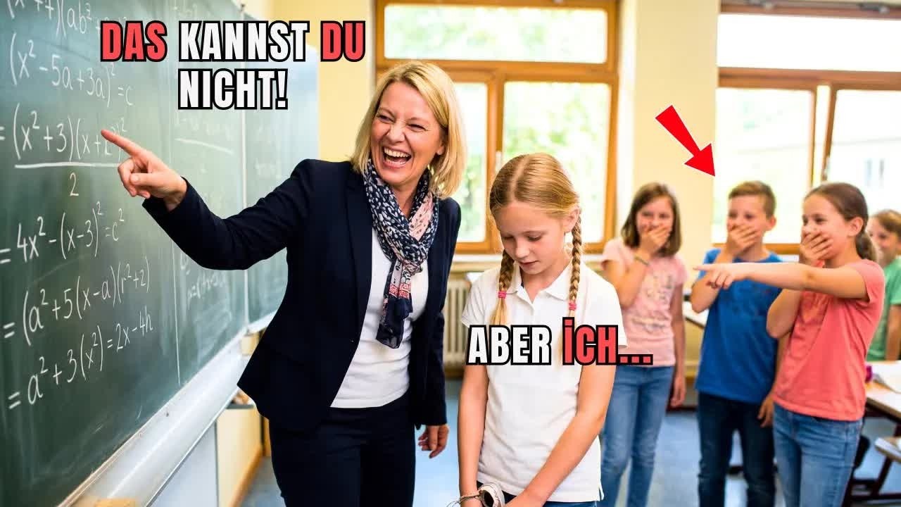 Lehrerin gibt kleinem Mädchen ＂unmögliche＂ Gleichung — Bereut es sofort!