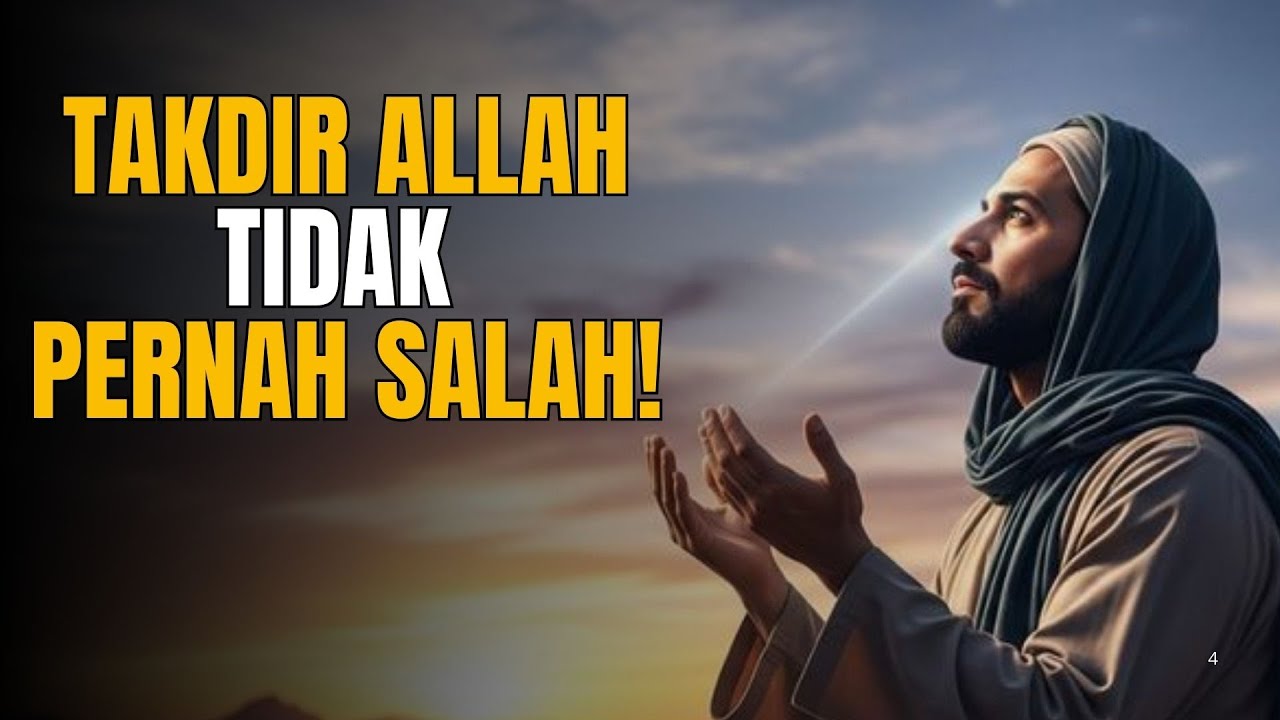 Belajarlah Berprasangka Baik kepada Allah dan Bersyukur dalam Setiap Takdir Kehidupan!