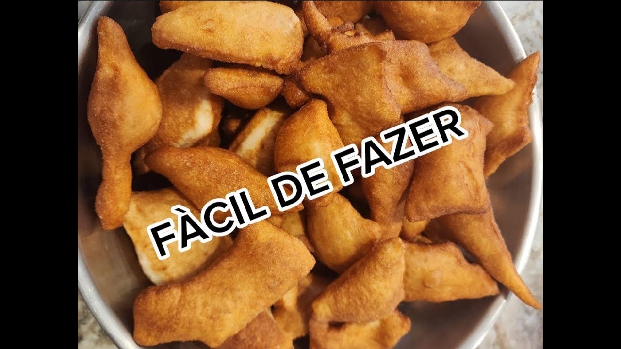 COMO FAZER BOLINHO FRITO DE MASSA DE PÃO