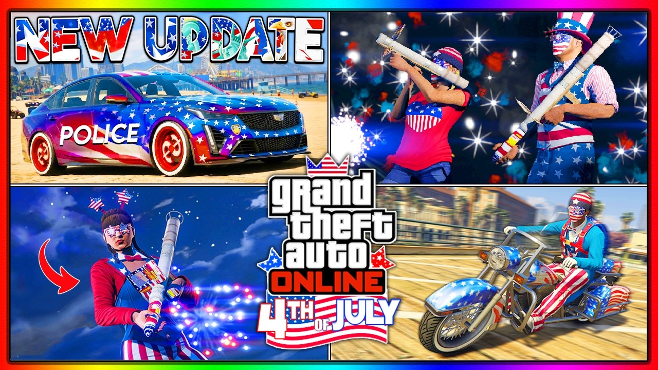 ALL *LIMITED TIME* 4TH OF JULY CONTENT IN GTA 5 ONLINE! Independence Day 2026 DLC UPDATE!