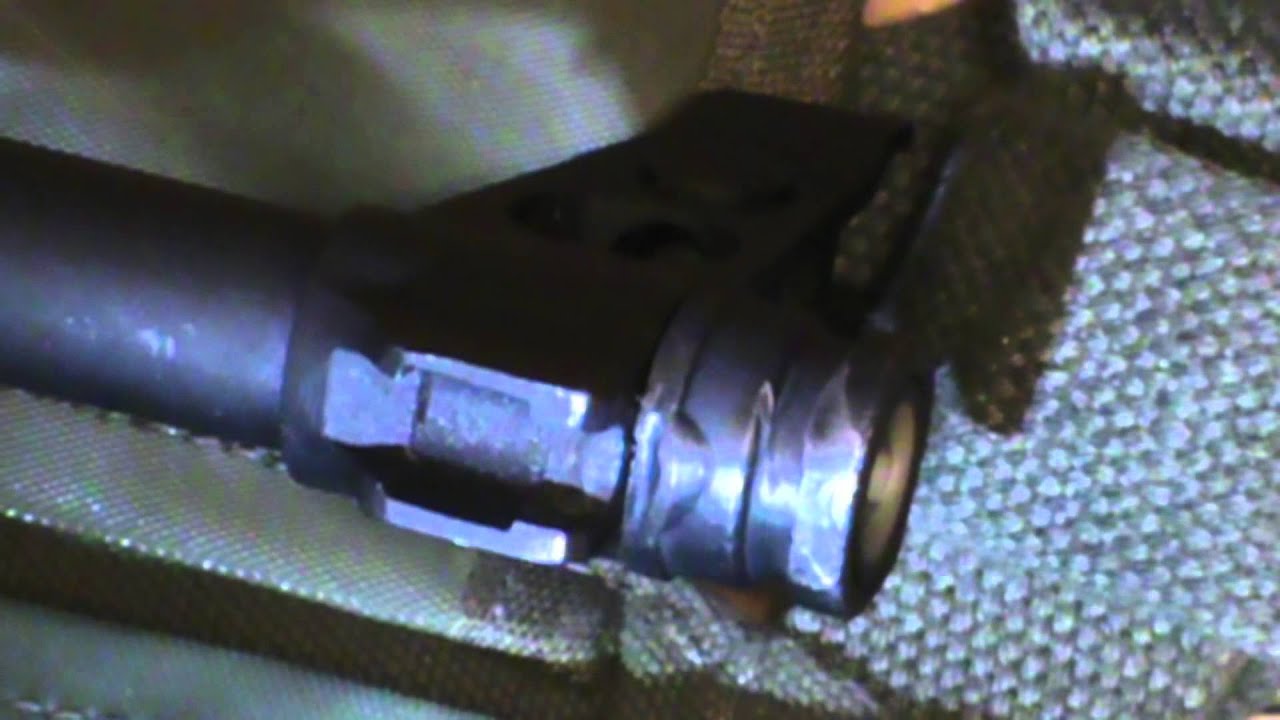 How To Remove Welded Muzzle Nut From WASR 10