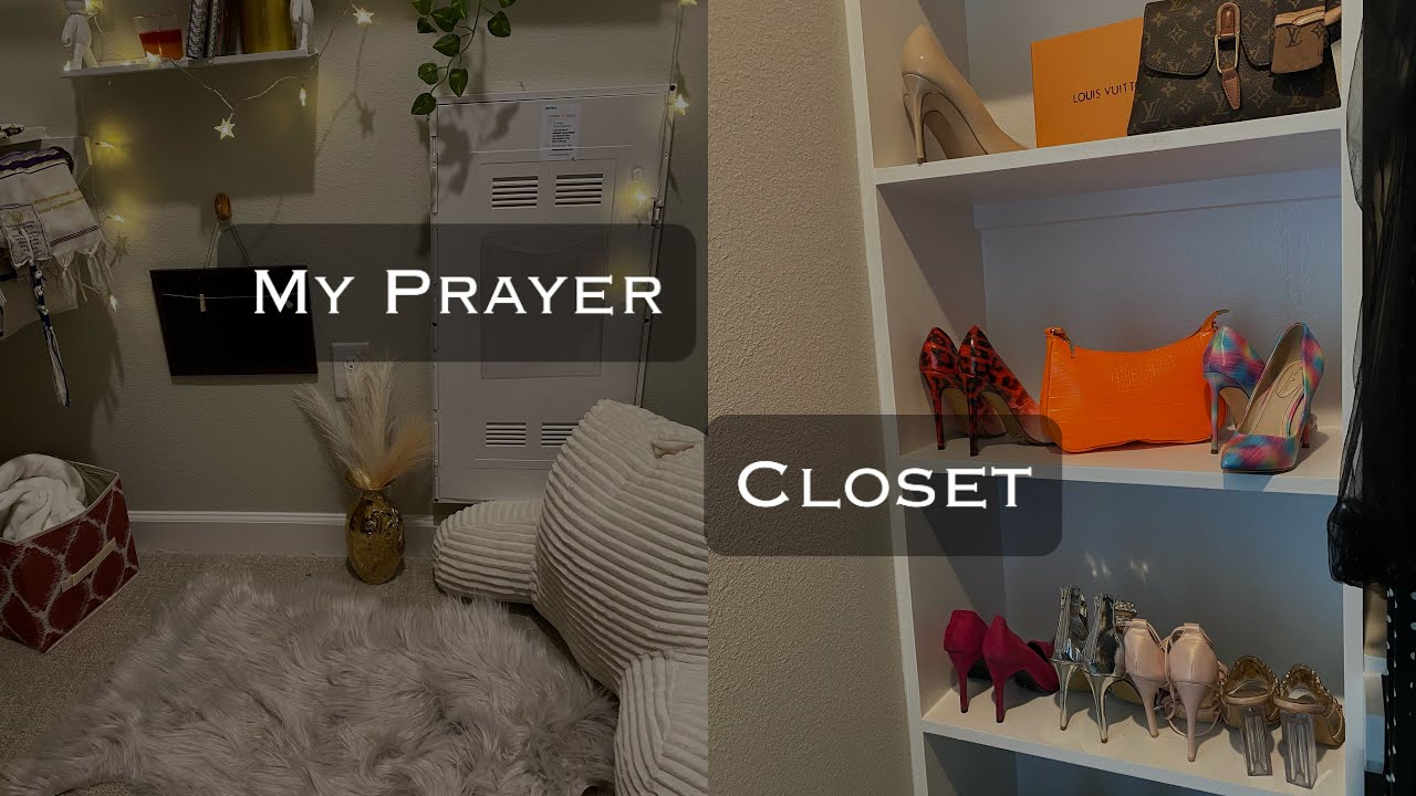 DECORATE WITH ME |  Building My Prayer closet | War Room Tour + Haul #motivationmonday