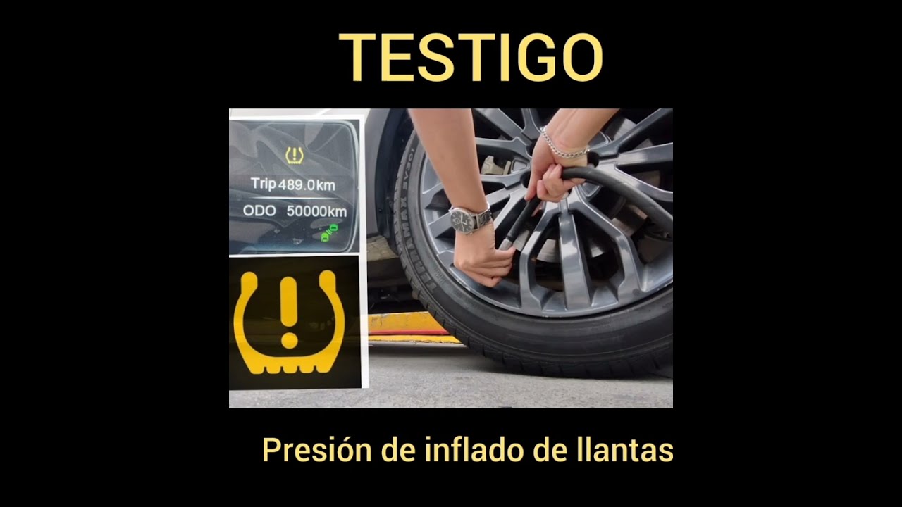 ⚠️Cuidado Testigo Encendido de Presión de Inflado de Llantas 🚗 Jetour X70 Advertencia Temperatura 🌡️