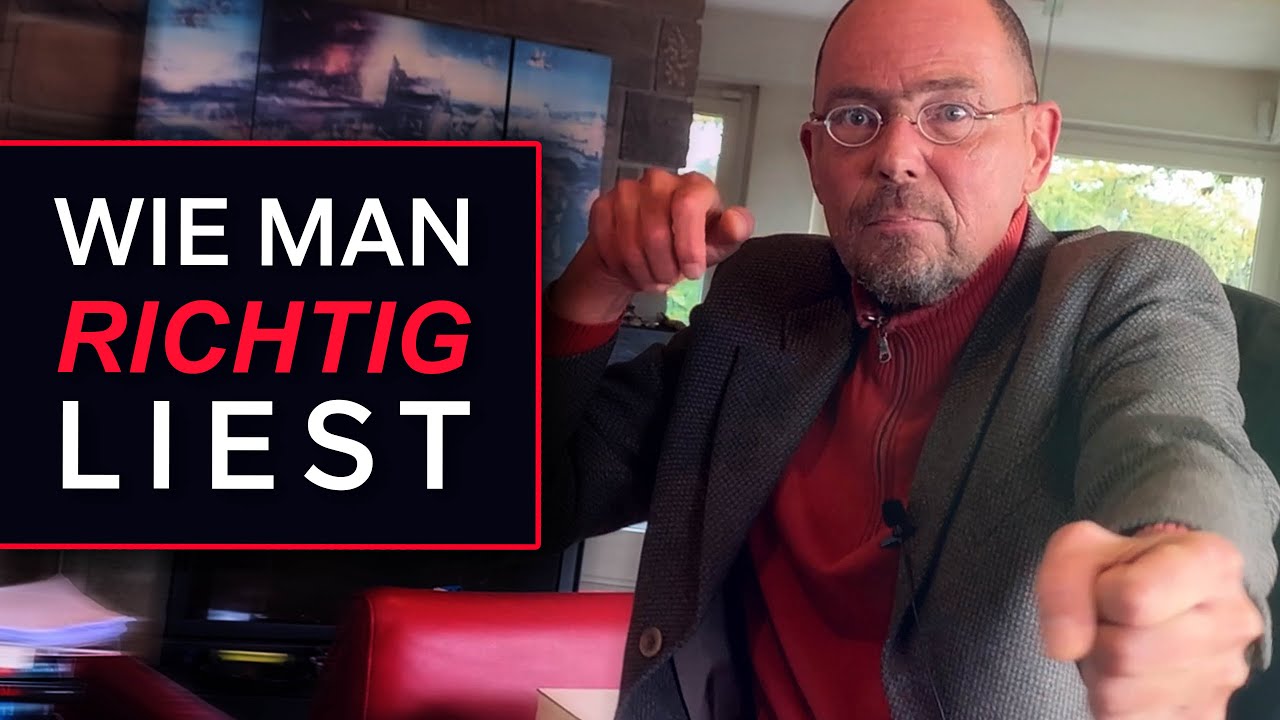 Wie man RICHTIG liest (9 Tipps)