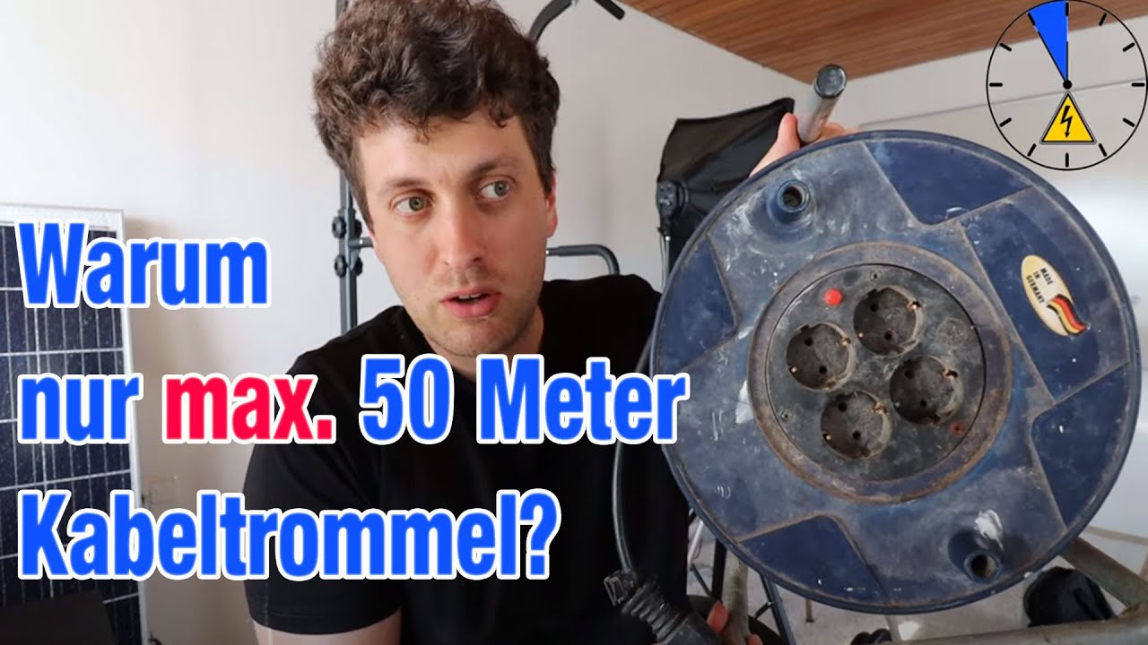 Warum nur 50 Meter Kabeltrommel im Baumarkte? Warum nicht l&auml;nger?