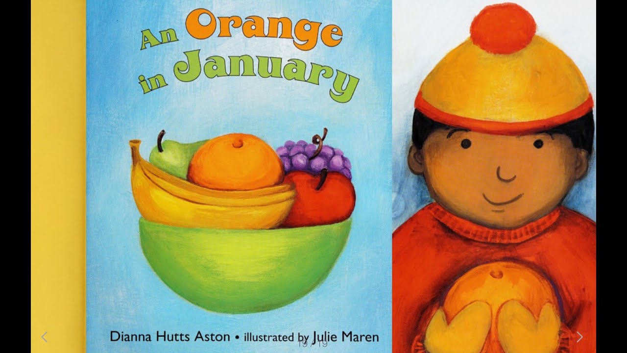 An Orange in January by Dianna Hutts Aston and Julie Maren