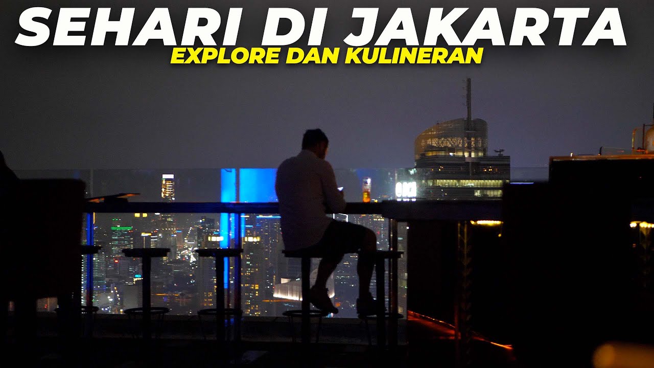 Seharian Keliling Jakarta! Dari Mi Gomak, Sate Afrika, Sampai Sunset Bundaran HI 🌇