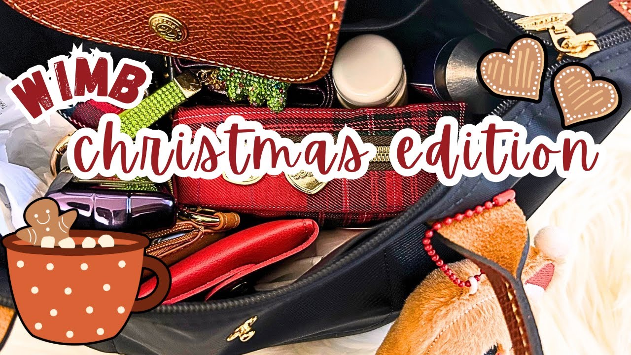 WIMB♥️Рождественское издание🎄🍪🎄LONGCHAMP LE PLIAGE Маленький❤️