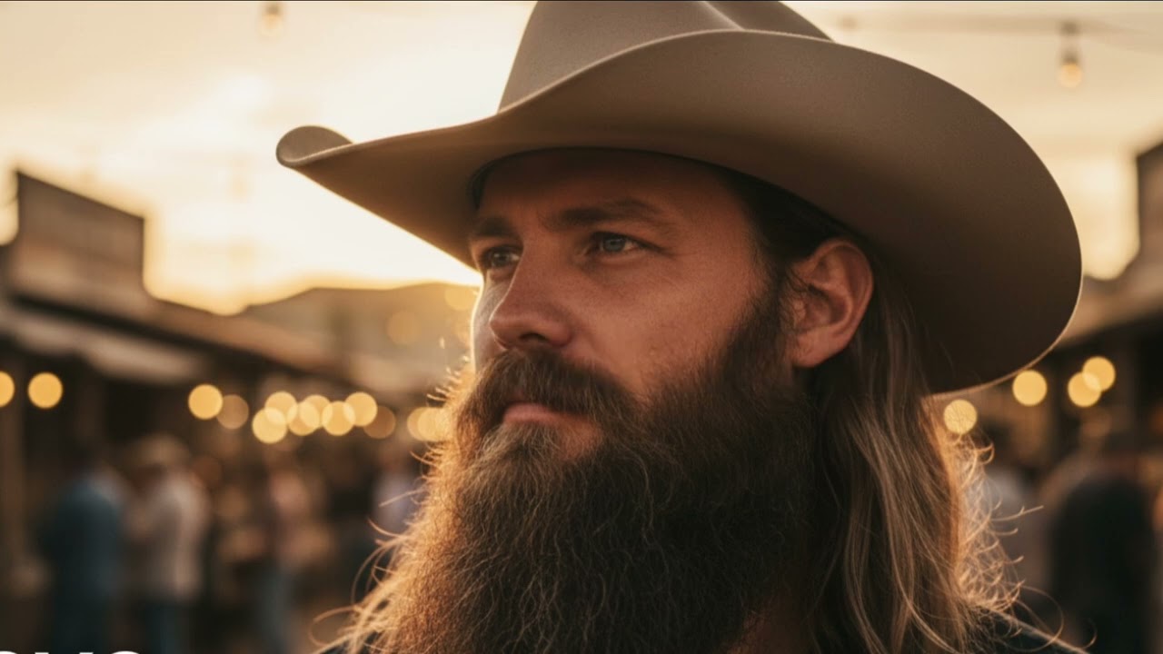 Chris Stapleton - Fadin’ Like a Front Porch Light | Heartbreak Country Ballad (Official Lyric Video)