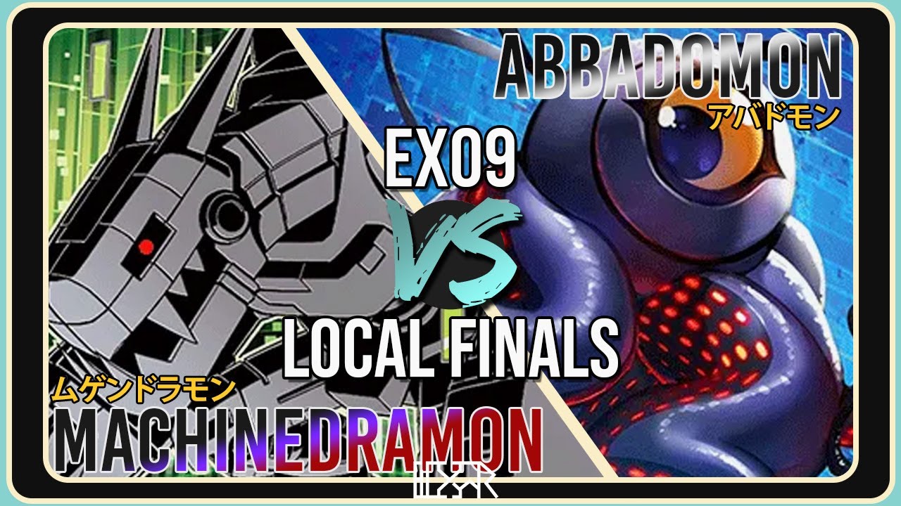Abbadomon vs Machinedramon [Digimon TCG EX9 Local Match] Match Commentary