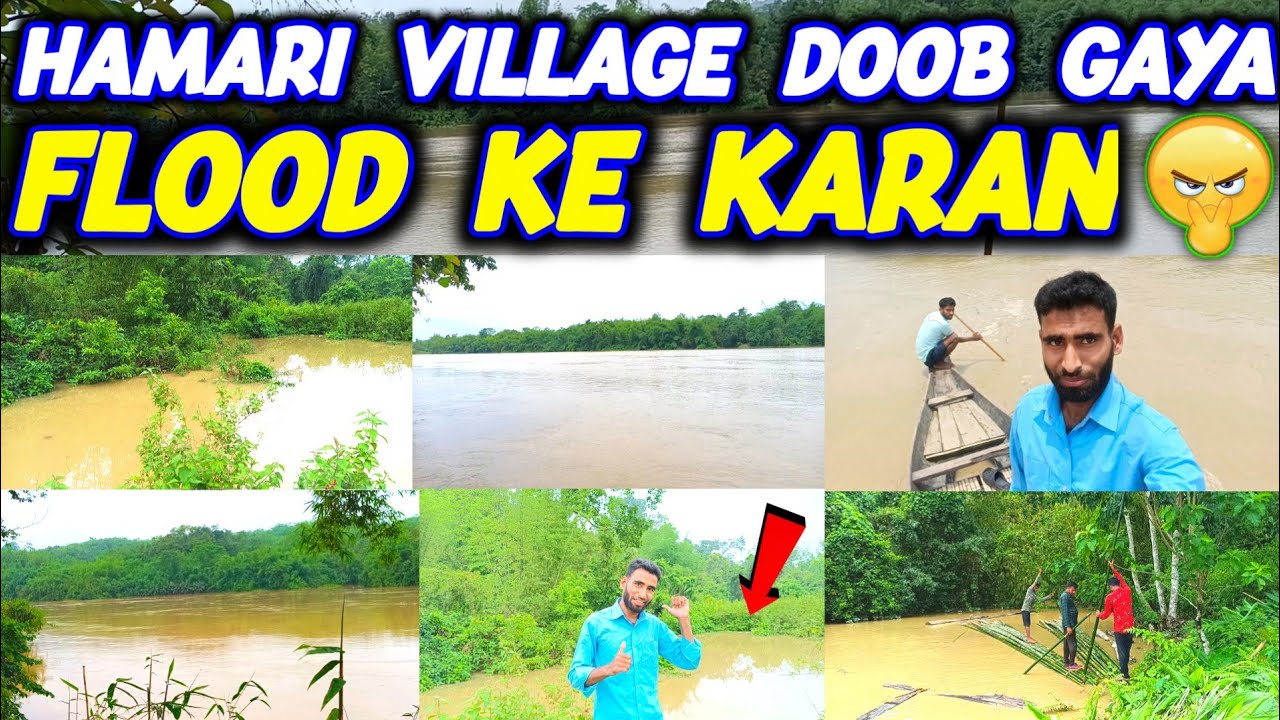 Hamari Village Doob Gaya 👉 Flood Ke Karan | Jiribam Flood | Manipur Flood | Jatrapuri Vlog