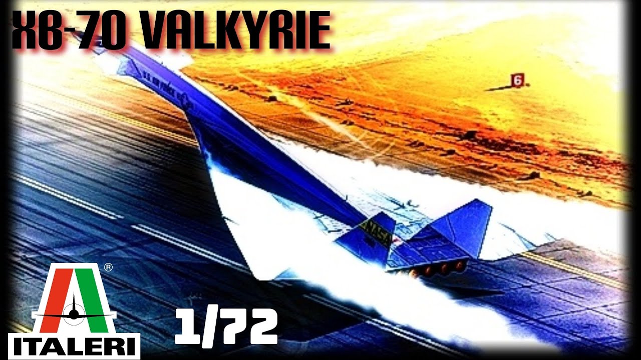 XB-70 Valkyrie. Italeri, 1/72.