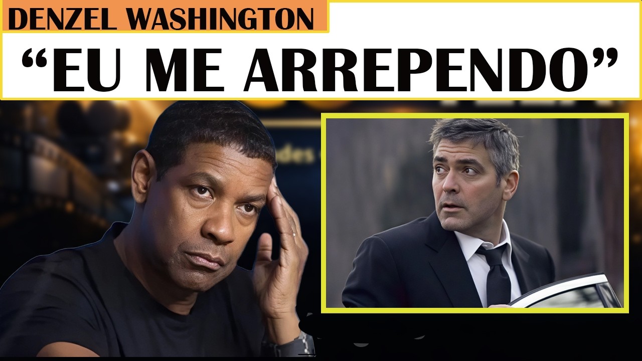Denzel Washington CONFESSA Grande Erro da Carreira: O Filme Que Ele Nunca Deveria Ter Recusado”