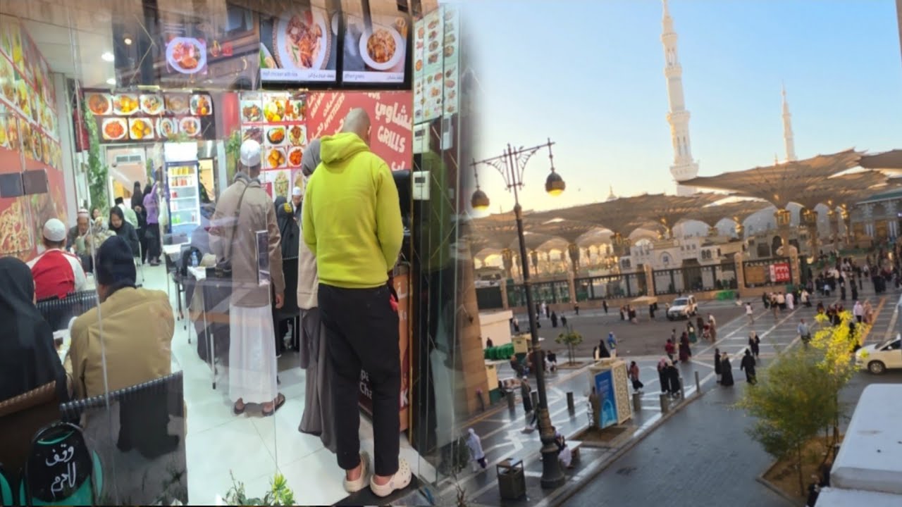 DEPAN MASJID NABAWI LURUSAN GERBANG 338 KHUSUS UNTUK YG LAPAR MAU JAJAN MURAH &ENAK DISINI TEMPATNYA