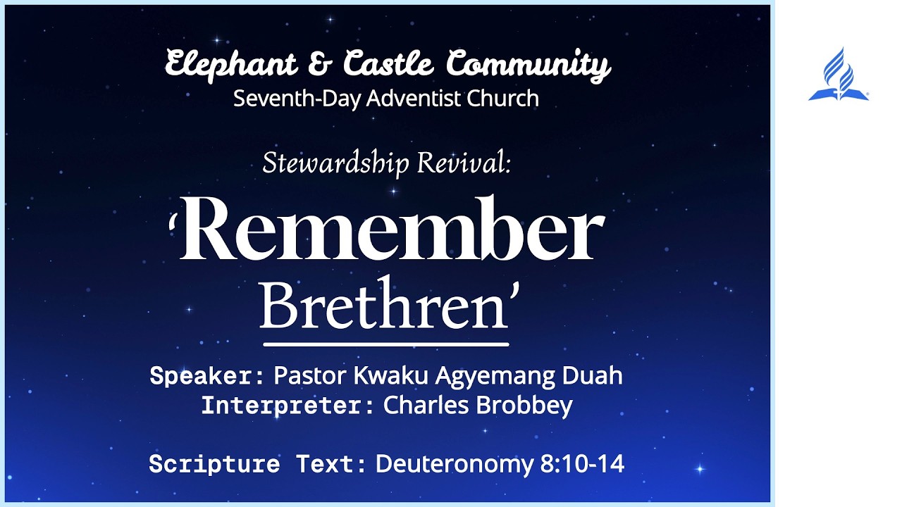 'Remember Brethren' - Stewardship Revival: Divine Service